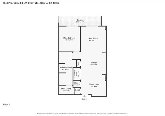 Photo 44 of Condo for sale at 3040 Peachtree Rd Nw #1514, Atlanta, GA 30305 | MLS# 7740949 | Listing updated on 2026-08-04