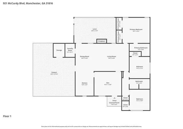 51st image of 921 Mccurdy Blvd, Manchester, GA 31816 | MLS# 7810302