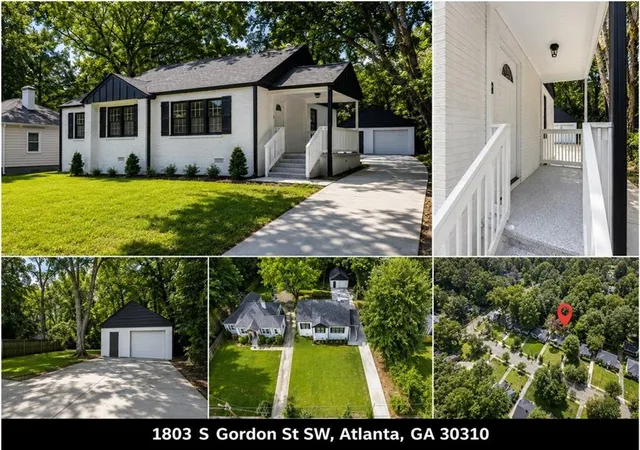 Photo 1 of Single family home for sale at 1803 S Gordon St Sw, Atlanta, GA 30310 | MLS# 7791121 | Listing updated on 2026-08-10