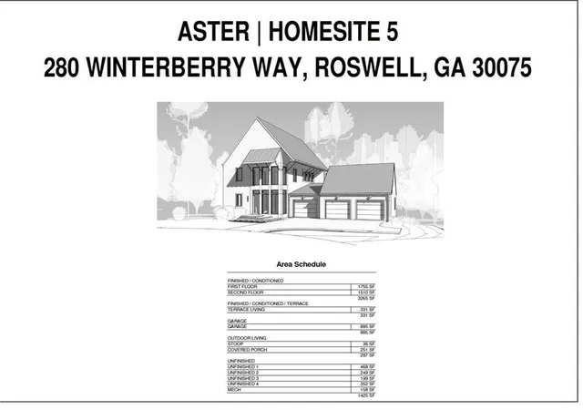 5th image of 280 Winterberry Wy, Roswell, GA 30075 | MLS# 7706010