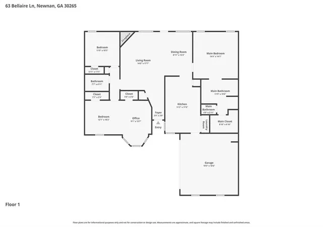 Photo 48 of Single family home for sale at 63 Bellaire Ln, Newnan, GA 30265 | MLS# 7777701 | Listing updated on 2026-07-16