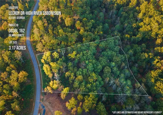 Photo 1 of Land for sale at 0 Lecroy Dr, Ellijay, GA 30540 | MLS# 7859890 | Listing updated on 2026-10-28
