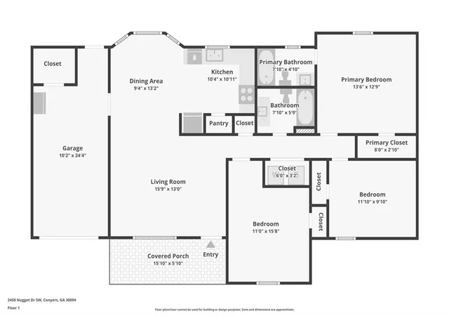 22nd image of 2458 Nugget Dr, Conyers, GA 30094 | MLS# 7793264