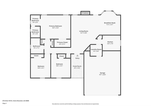 Photo 3 of Sale Pending at 819 Arbor Hl Dr, Stone Mountain, GA 30088 | MLS# 7821580 | Listing updated on 2026-09-18