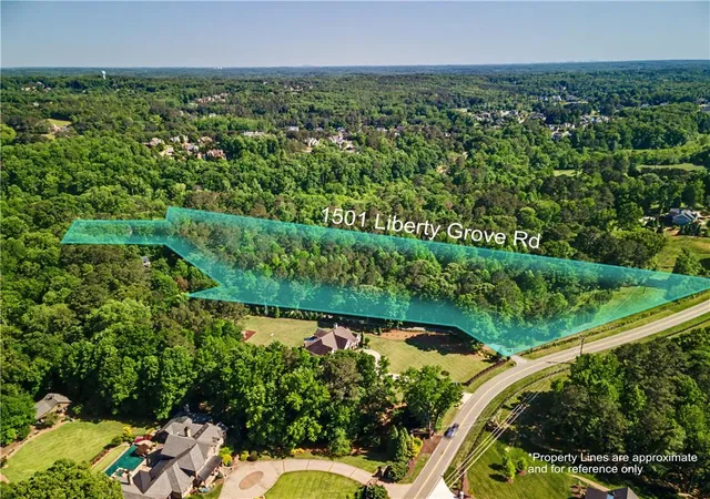 Photo 2 of Land for sale at 1501 Liberty Grv Rd, Alpharetta, GA 30004 | MLS# 7772731 | Listing updated on 2026-07-21