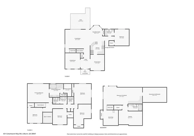 38th image of 631 Catamount Wy Sw, Lilburn, GA 30047 | MLS# 7803924