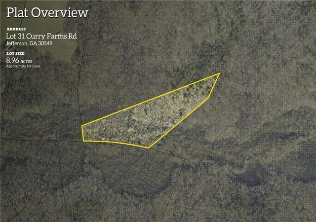 Photo 2 of Land for sale at 0 Curry Farms Rd, Jefferson, GA 30549 | MLS# 7762872 | Listing updated on 2026-05-01