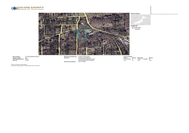 Photo 1 of Land for sale at 0 1st Avenue NW, Atlanta, GA 30318 | MLS# 7822767 | Listing updated on 2026-08-17