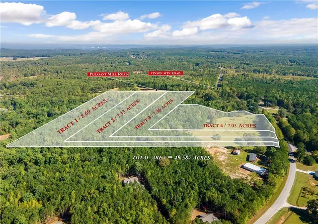 1st image of Tract1 Vinson Mountain Rd, Rockmart, GA 30153 | MLS# 7804448
