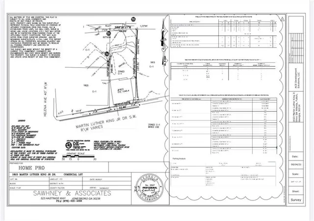 Photo 2 of Land for sale at 1823 M L King Jr Dr, Atlanta, GA 30310 | MLS# 7792637 | Listing updated on 2026-09-09
