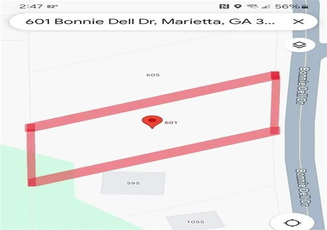 Land for sale at 601 Bonnie Dell, Marietta, GA 30062 | MLS# 7754417