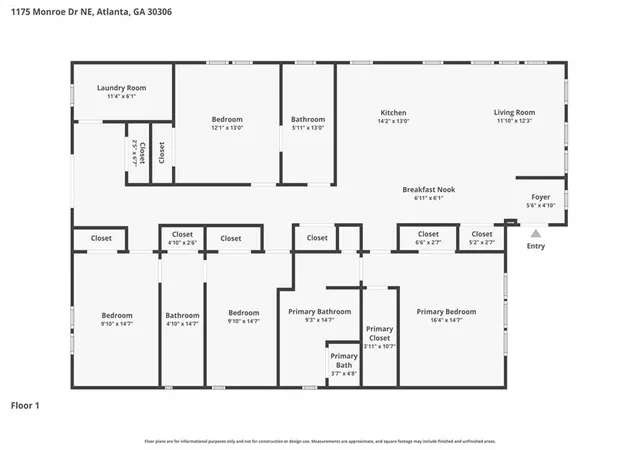 57th image of 1175 Monroe Dr Ne, Atlanta, GA 30306 | MLS# 7798810