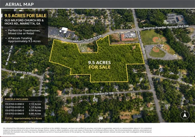 Land for sale at 959 Old Milford, Marietta, GA 30060 | MLS# 7819692