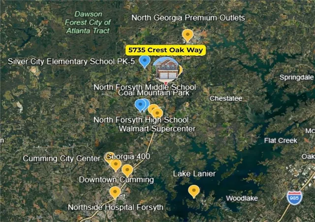 Photo 3 of Sale Pending at 5735 Crst Oak Way, Cumming, GA 30028 | MLS# 7812037 | Listing updated on 2026-09-15