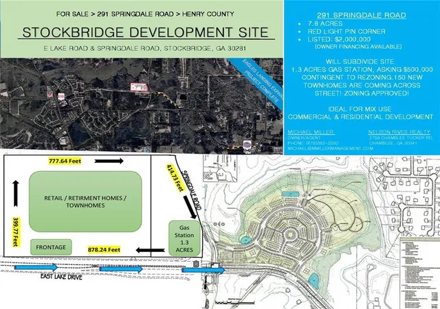 Photo 1 of Land for sale at 235 Springdale Road, Stockbridge, GA 30281 | MLS# 6793193 | Listing updated on 2026-02-06
