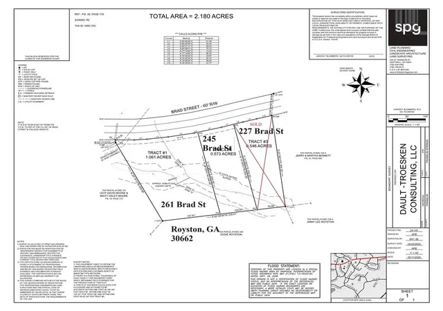 1st image of 261 Brad St, Royston, GA 30662 | MLS# 7826415