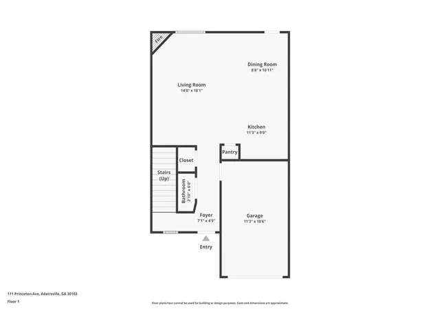 2nd image of 111 Princeton Ave, Adairsville, GA 30103 | MLS# 7780910