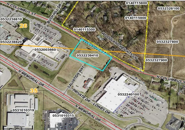 Photo 3 of Land for sale at 0 Columbus St, Lancaster, OH 43130 | MLS# 224034204 | Listing updated on 2026-07-29