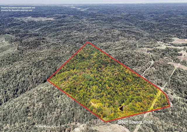 Photo 1 of Land for sale at 26501 Sowers Rd, Mc Arthur, OH 45651 | MLS# 225035379 | Listing updated on 2026-08-04
