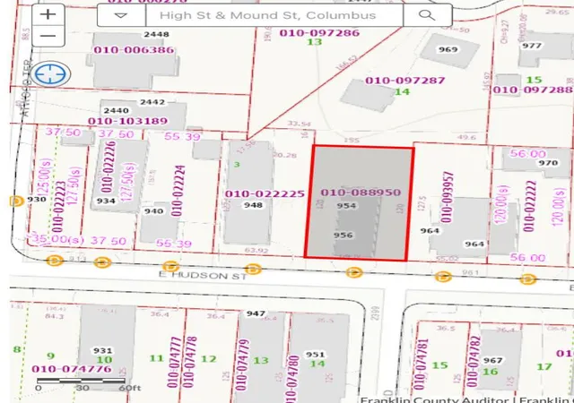 Photo 3 of Land for sale at 954 E Hudson St, Columbus, OH 43211 | MLS# 226001987 | Listing updated on 2026-07-29