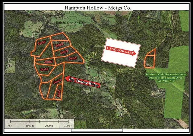 Homes for sale in Langsville, OH | 0 Hampton Hollow Rd #(7 Acre Tract), Langsville, OH 45741 | MLS# 226003271