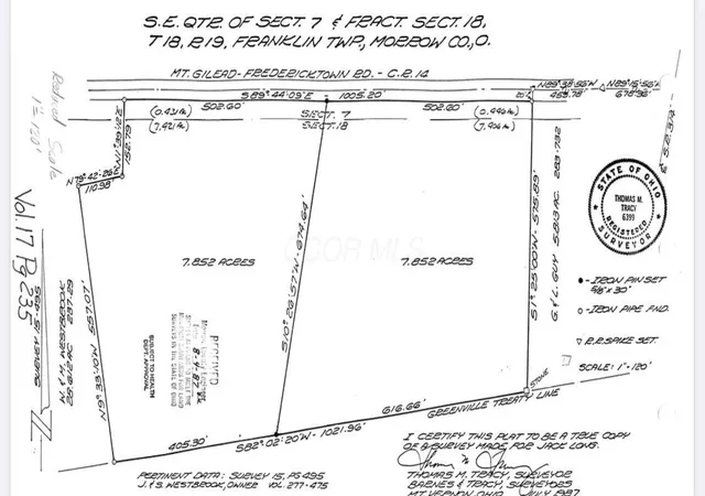 Homes for sale in Mount Gilead, OH | Lot 2 County Road 14, Mount Gilead, OH 43338 | MLS# 226012196