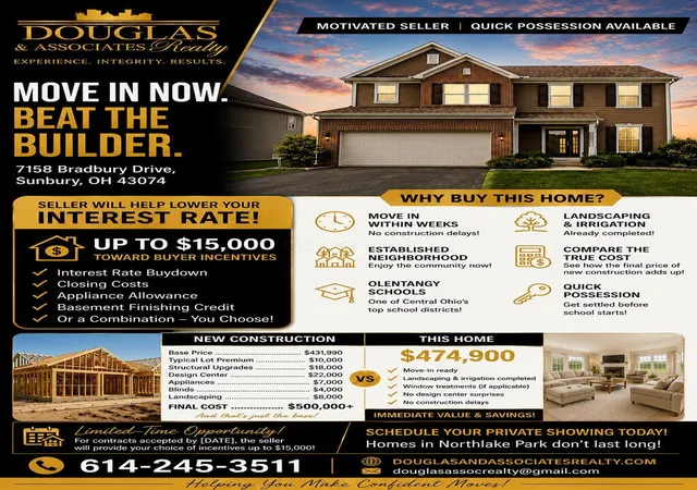 1st image of 7158 Bradbury Dr, Sunbury, OH 43074 | MLS# 226018049