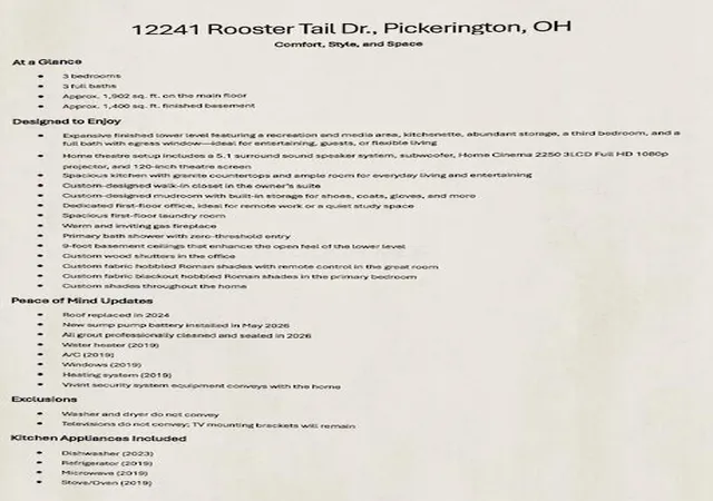 Homes for sale in Pickerington, OH | 12241 Rooster Tail Dr, Pickerington, OH 43147 | MLS# 226019118