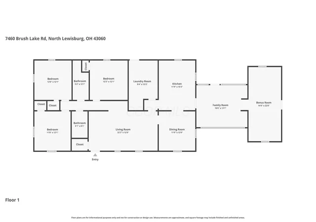 66th image of 7460 Brush Lake Rd, North Lewisburg, OH 43060 | MLS# 226020866
