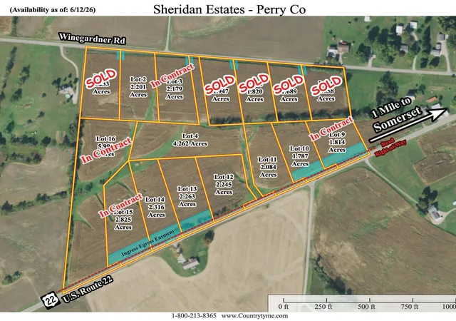 Homes for sale in Somerset, OH | 0 State Route 22 Rd Nw #Sheridan Estates (Tract 12), Somerset, OH 43783 | MLS# 226022194