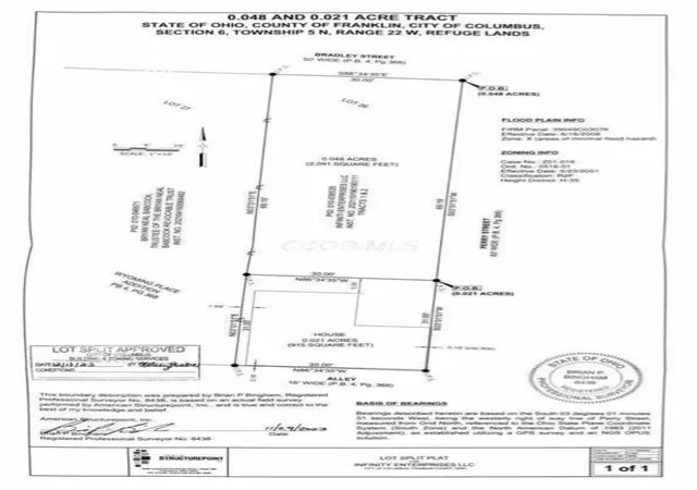 Photo 3 of Land for sale at 0 Perry St, Columbus, OH 43201 | MLS# 226028185 | Listing updated on 2026-08-28