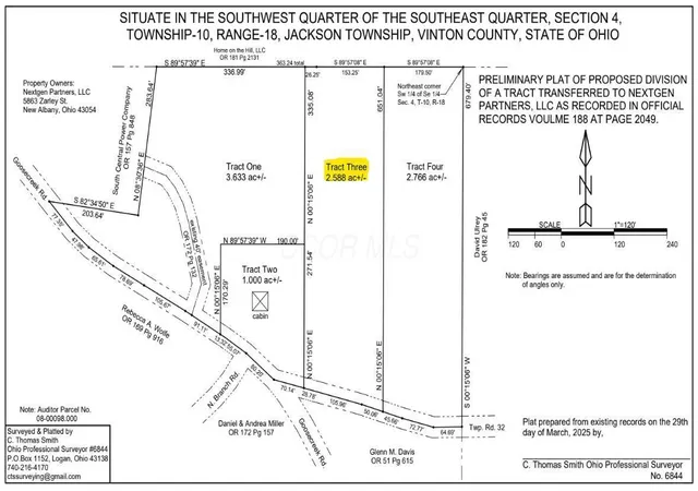 Photo 3 of Land for sale at 0 Goosecreek Rd, Mc Arthur, OH 45651 | MLS# 226031548 | Listing updated on 2026-08-20