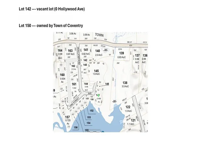 Photo 1 of Land for sale at 0 Hollywood Ave, Coventry, RI 02816 | MLS# 1399723 | Listing updated on 2026-08-28