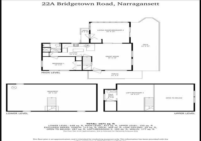 37th image of 22 Bridgetown Rd, Narragansett, RI 02882 | MLS# 1414169