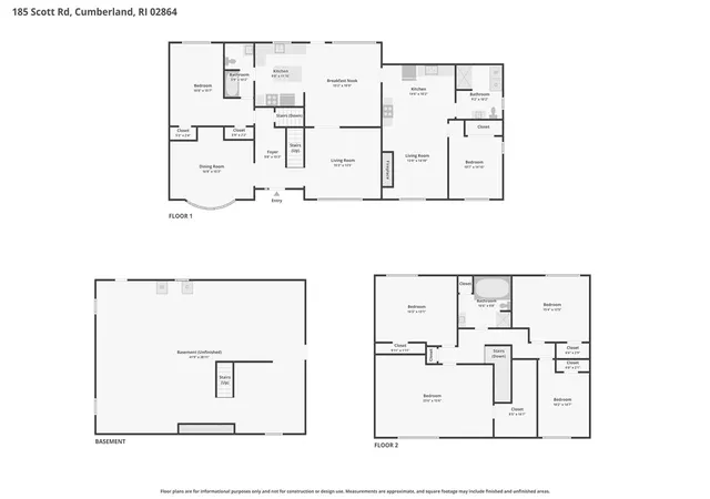 Homes for sale in Cumberland, RI | 185 Scott Rd, Cumberland, RI 02864 | MLS# 1415865