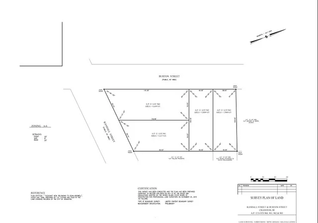 1st image of 0 Randall St, Cranston, RI 02920 | MLS# 1416920