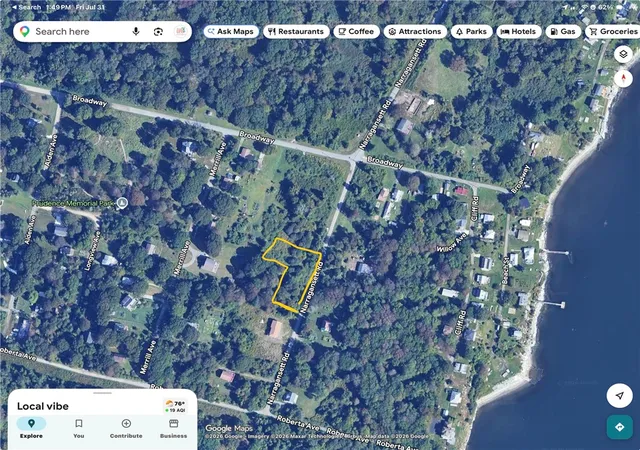 Photo 3 of Land for sale at 0 Narragansett Ave, Prudence Island, RI 02872 | MLS# 1419497 | Listing updated on 2026-07-31