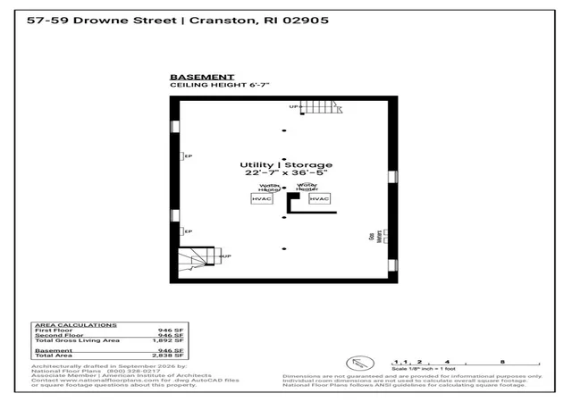 Photo 40 of Multi family home for sale at 57 Drowne St, Cranston, RI 02905 | MLS# 1423874 | Listing updated on 2026-10-05