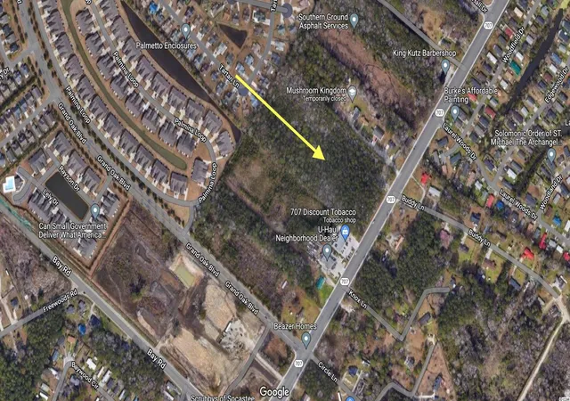 Photo 2 of Land for sale at 0 Hwy 707, Myrtle Beach, SC 29588 | MLS# 2222421 | Listing updated on 2025-12-25