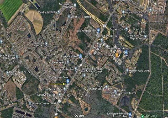 Photo 3 of Land for sale at 0 Hwy 707, Myrtle Beach, SC 29588 | MLS# 2222421 | Listing updated on 2025-12-25