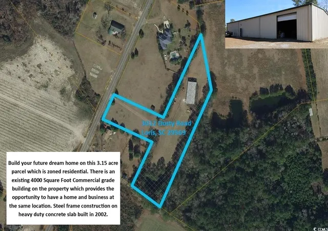 Photo 1 of Land for sale at 3012 Dusty Rd, Loris, SC 29569 | MLS# 2505224 | Listing updated on 2026-07-17