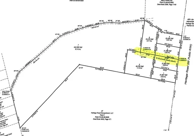 Photo 3 of Land for sale at 1708 Heritage Rd, Loris, SC 29569 | MLS# 2528460 | Listing updated on 2025-12-22