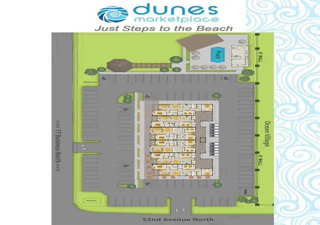 Listing Photo 4 - Condo for sale in building located at 5200 N Kings Hwy, Myrtle Beach, SC 29577 - Unit #2-E