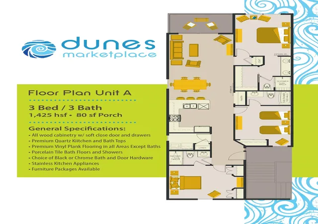 Listing Photo 5 - Condo for sale in building located at 5200 N Kings Hwy, Myrtle Beach, SC 29577 - Unit #2-E