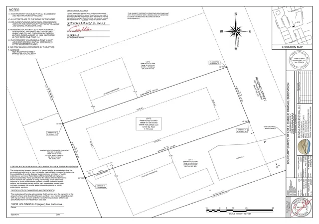 Photo 3 of Land for sale at 1527 Racepath St, Myrtle Beach, SC 29577 | MLS# 2613165 | Listing updated on 2026-05-27