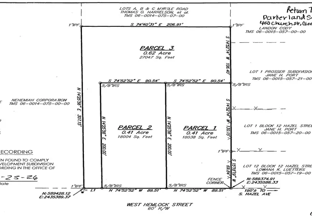 Homes for sale in Andrews, SC | Lot 3 W Hemlock Ave, Andrews, SC 29510 | MLS# 2613360