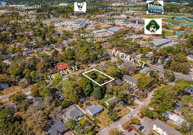 Photo 3 of Land for sale at 514 34th Avenue N, Myrtle Beach, SC 29577 | MLS# 2614492 | Listing updated on 2026-06-05