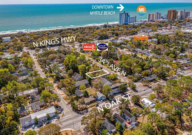 Photo 3 of Land for sale at 514 34th Avenue N, Myrtle Beach, SC 29577 | MLS# 2614492 | Listing updated on 2026-06-05