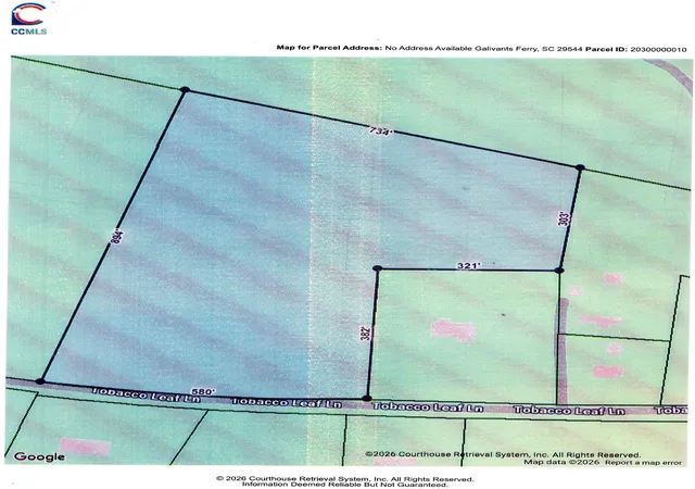Photo 2 of Sale Pending at Tobacco Leaf Rd, Galivants Ferry, SC 29544 | MLS# 2616399 | Listing updated on 2026-06-30