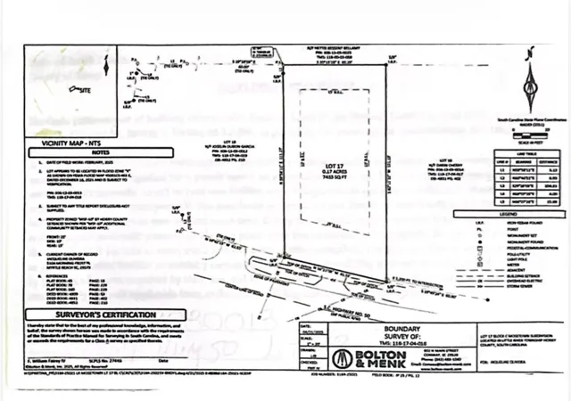 Photo 3 of Land for sale at 3869 Highway 50, Little River, SC 29566 | MLS# 2620021 | Listing updated on 2026-08-24